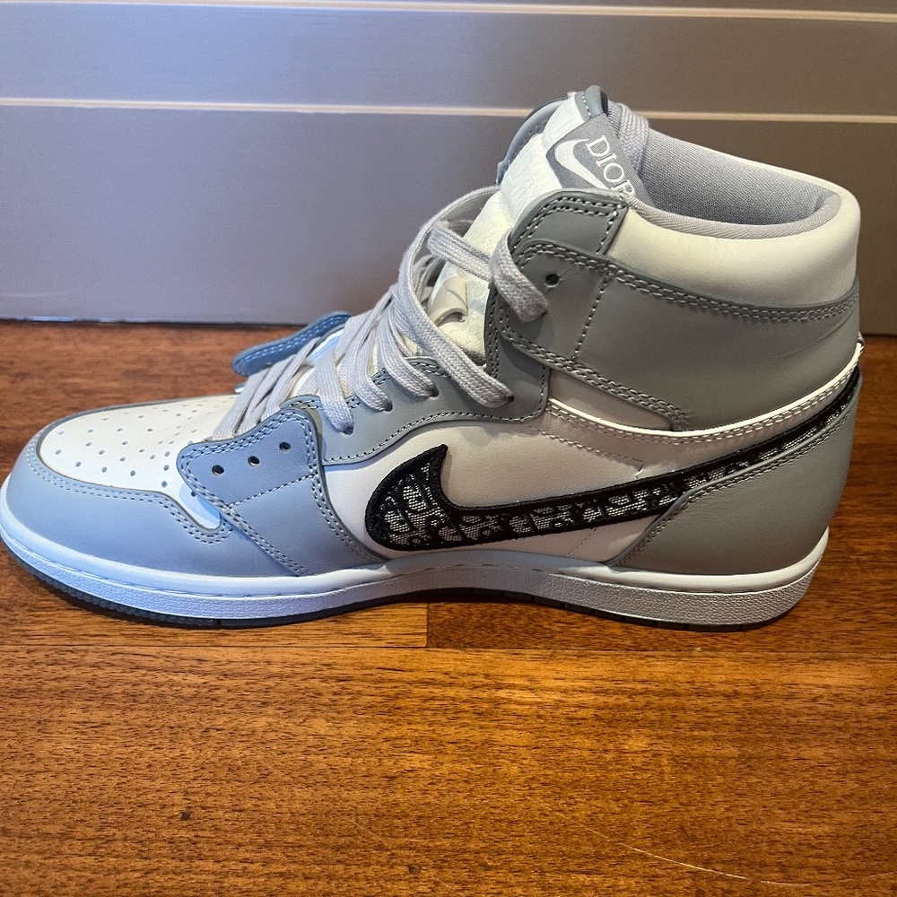 Men's Dior x Air Jordan 1 High US size 12 EU size 46 - Picture 12 of 15
